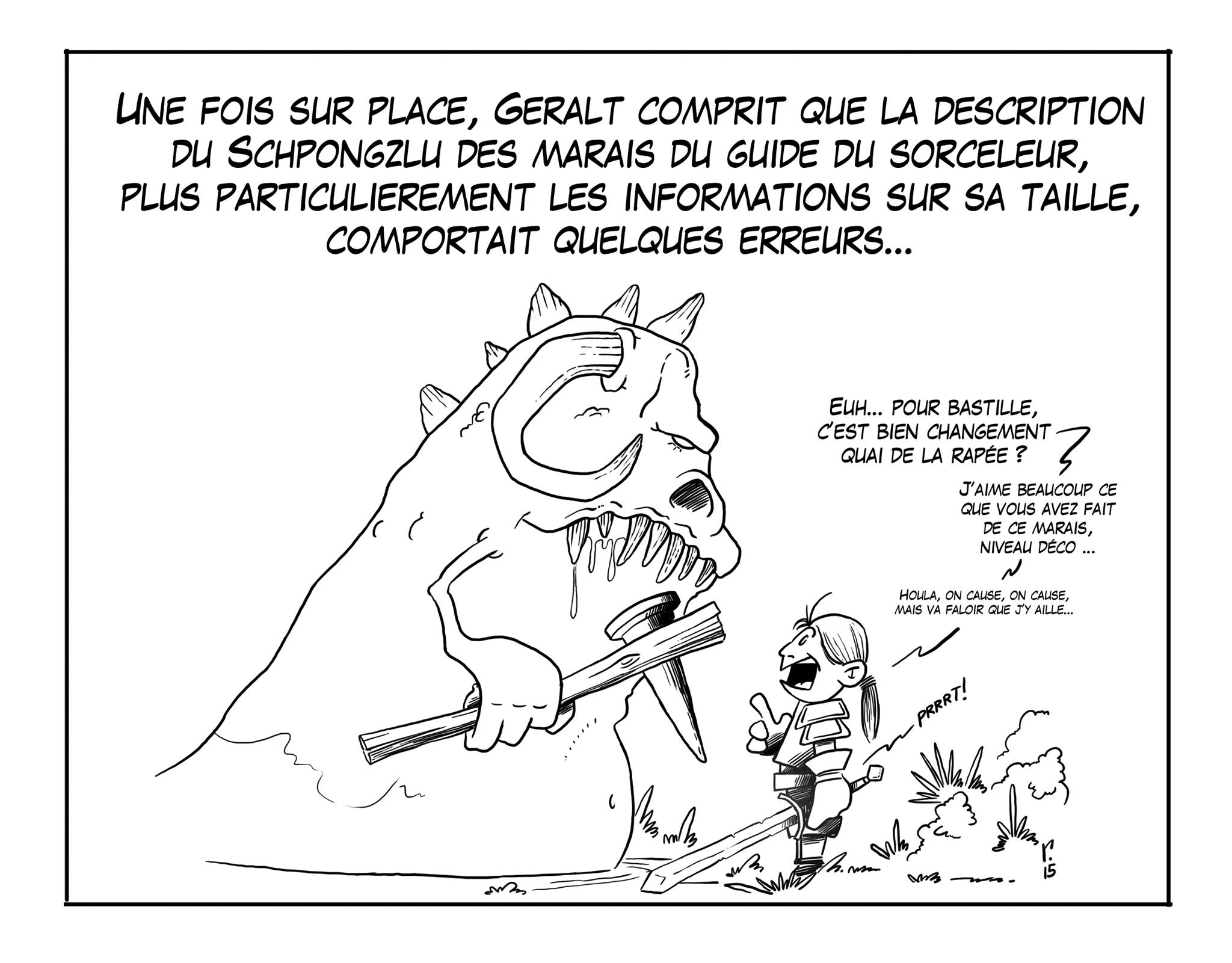 The Witcher en galère par Pierre